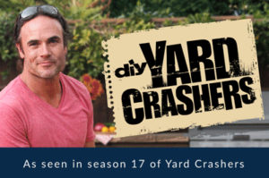 As seen in season 17 of yard crashers